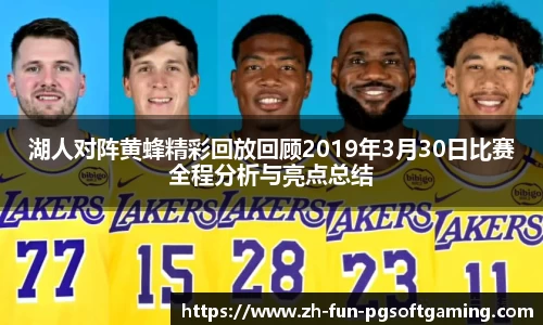 湖人对阵黄蜂精彩回放回顾2019年3月30日比赛全程分析与亮点总结